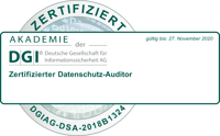 Zertifikat Datenschutz-Auditor