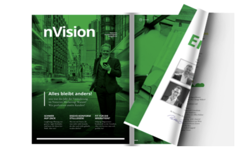 nVision - Ausgabe 1 Mailing-Grafik